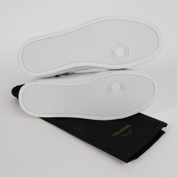 Zadig & Voltaire ZV1747 High Flash High-Top Sneaker Platform - NWOT - Size 39 - Picture 5 of 6